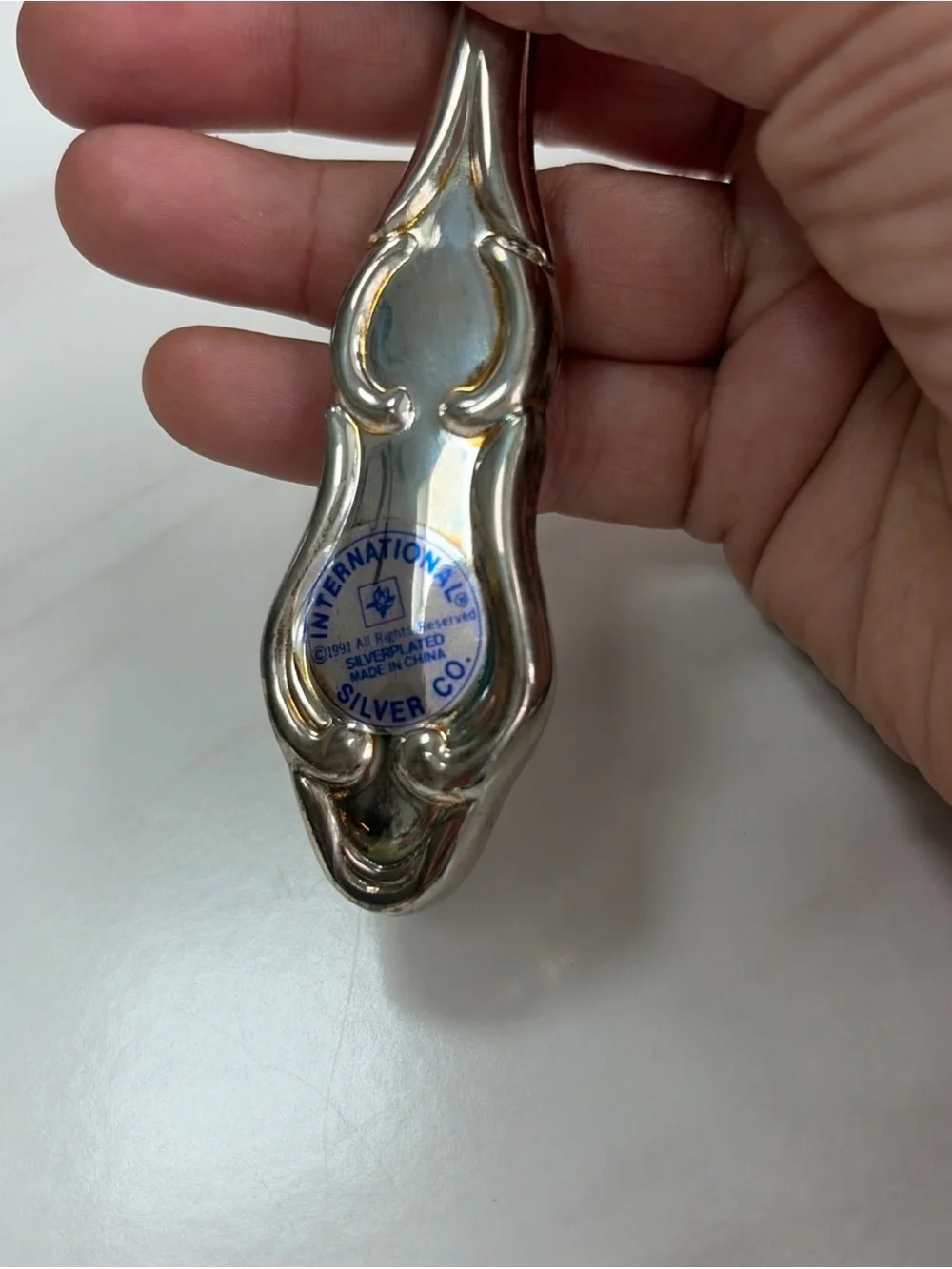 Pie /Cake Server MERRY CHRISTMAS Silver-Plated International Silver Co VINTAGE